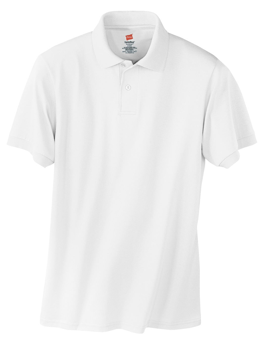 Hanes EcoSmart - 5.2-Ounce Jersey Knit Sport Shirt