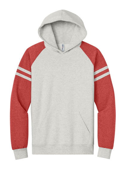 Jerzees Unisex NuBlend Varsity Colorblock Hooded Sweatshirt