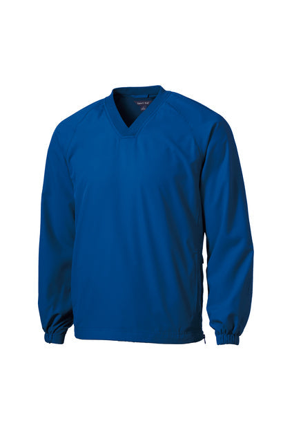 Sport-Tek V-Neck Raglan Wind Shirt