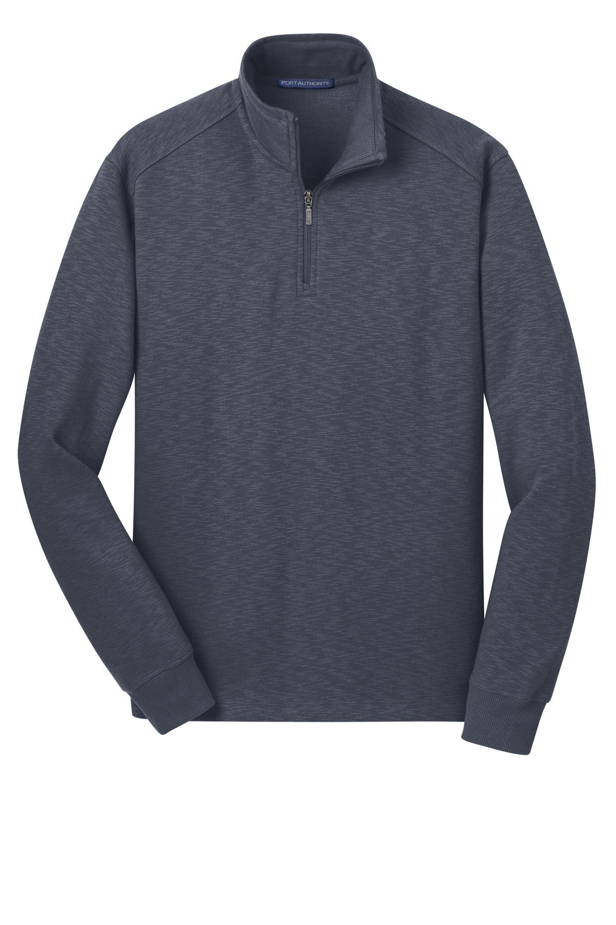 Port Authority Slub Fleece 1/4-Zip Pullover