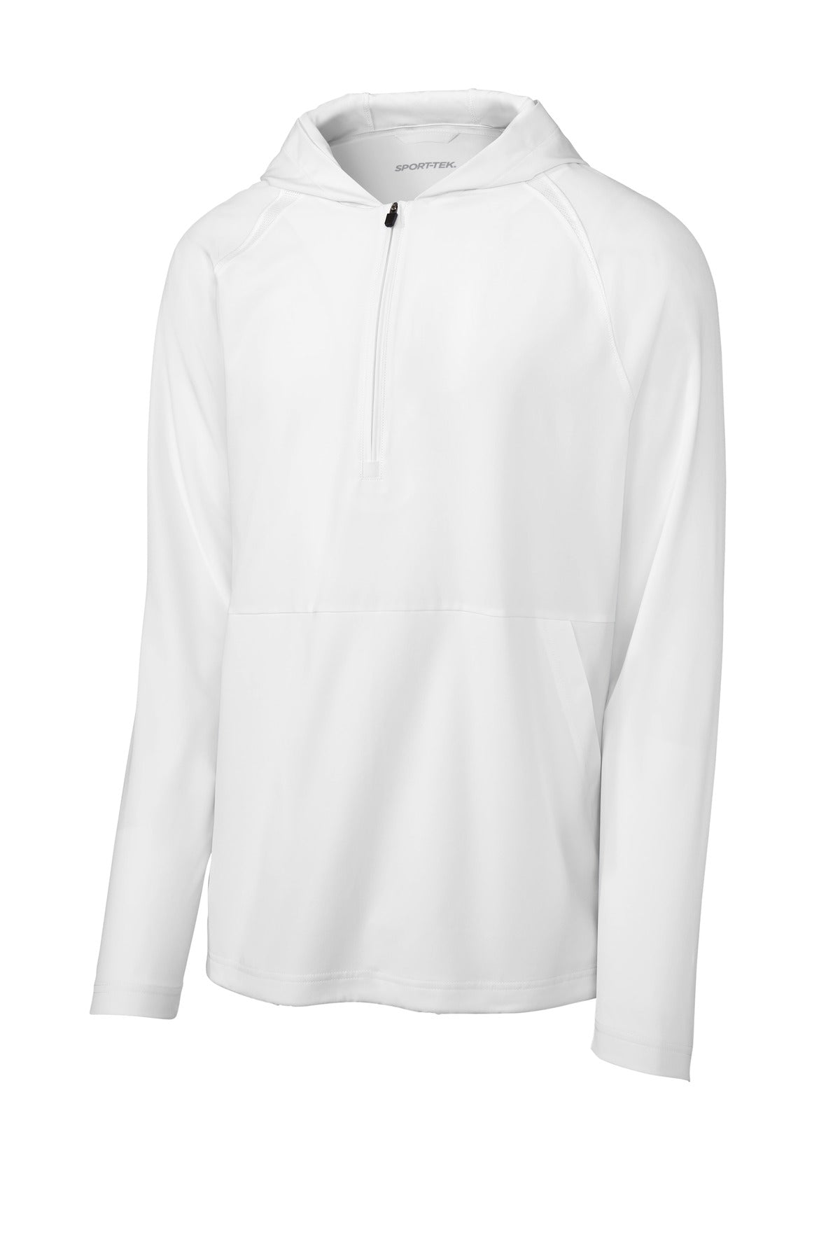 Sport-Tek Repeat 1/2-Zip Long Sleeve Hooded Jacket