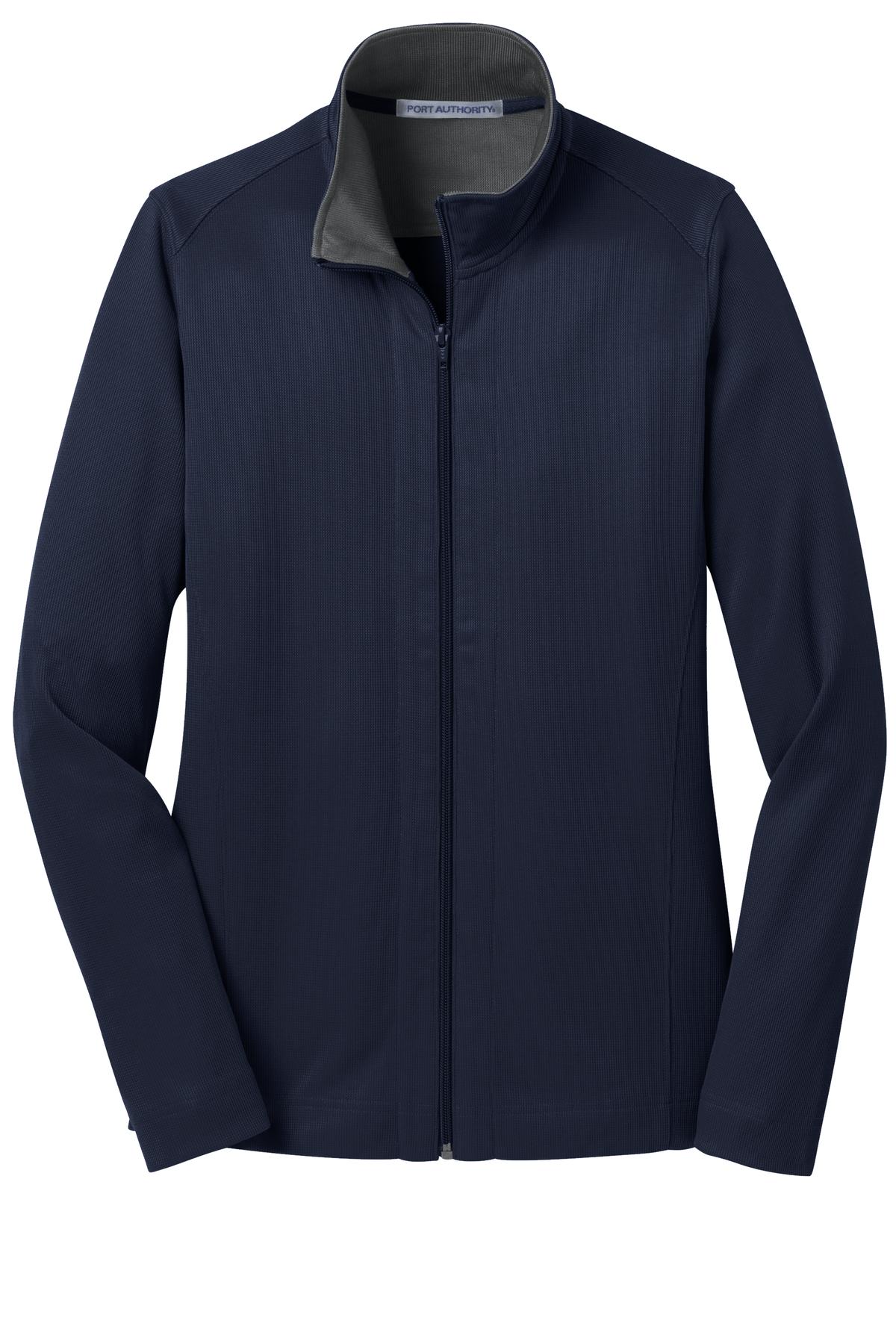Port Authority Women's Vertical Texture Full-Zip Jacket