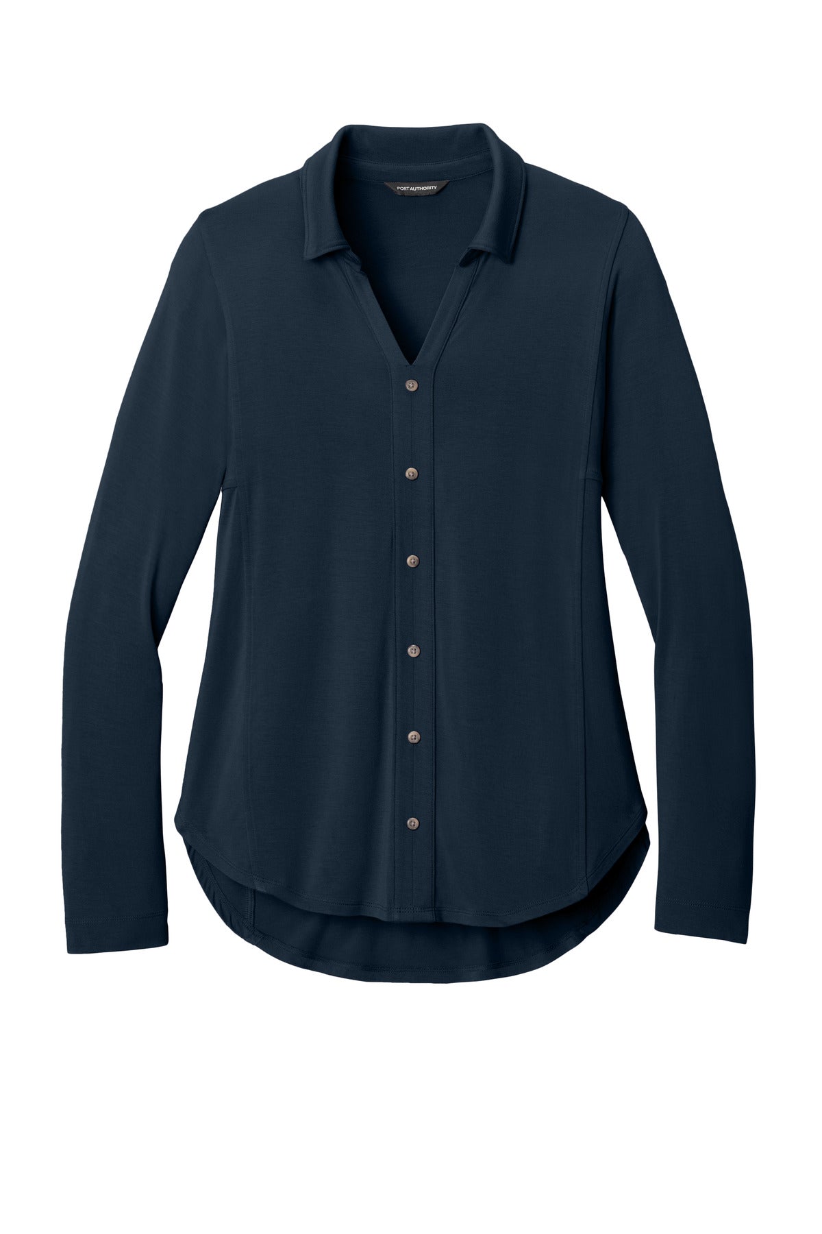 Port Authority Women's Luxe Knit Button Tunic