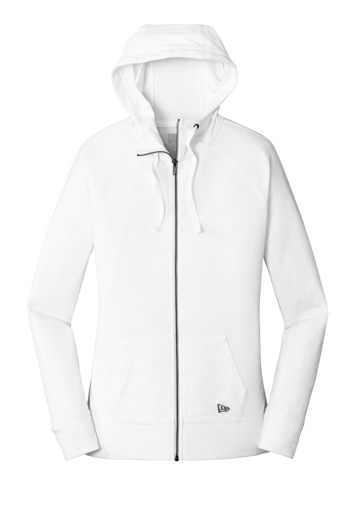 New Era Women's Sueded Cotton Blend Full-Zip Hoodie
