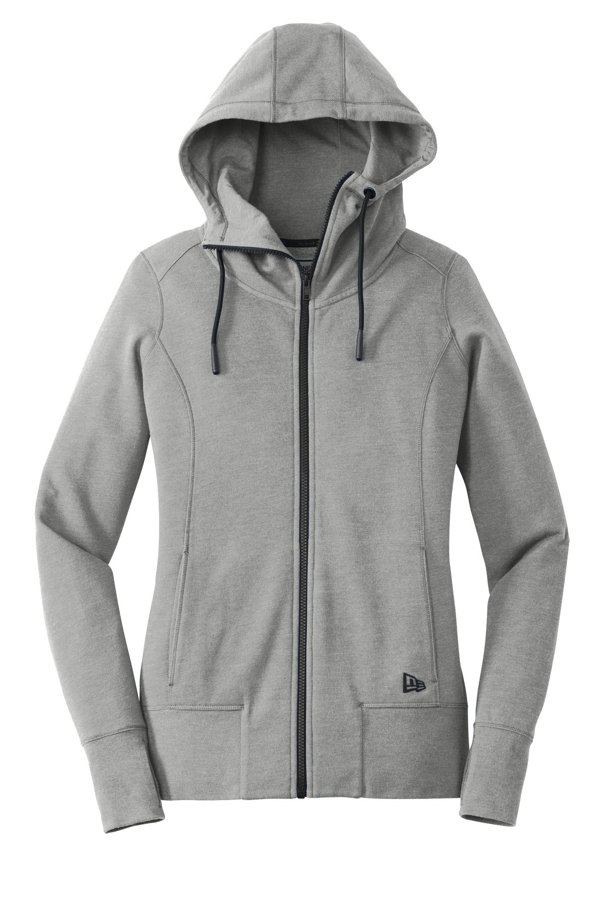 New Era Women's Tri-Blend Fleece Full-Zip Hoodie
