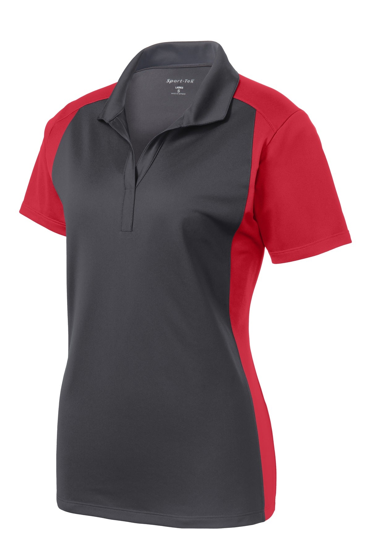 Sport-Tek Women's Colorblock Micropique Sport-Wick Polo