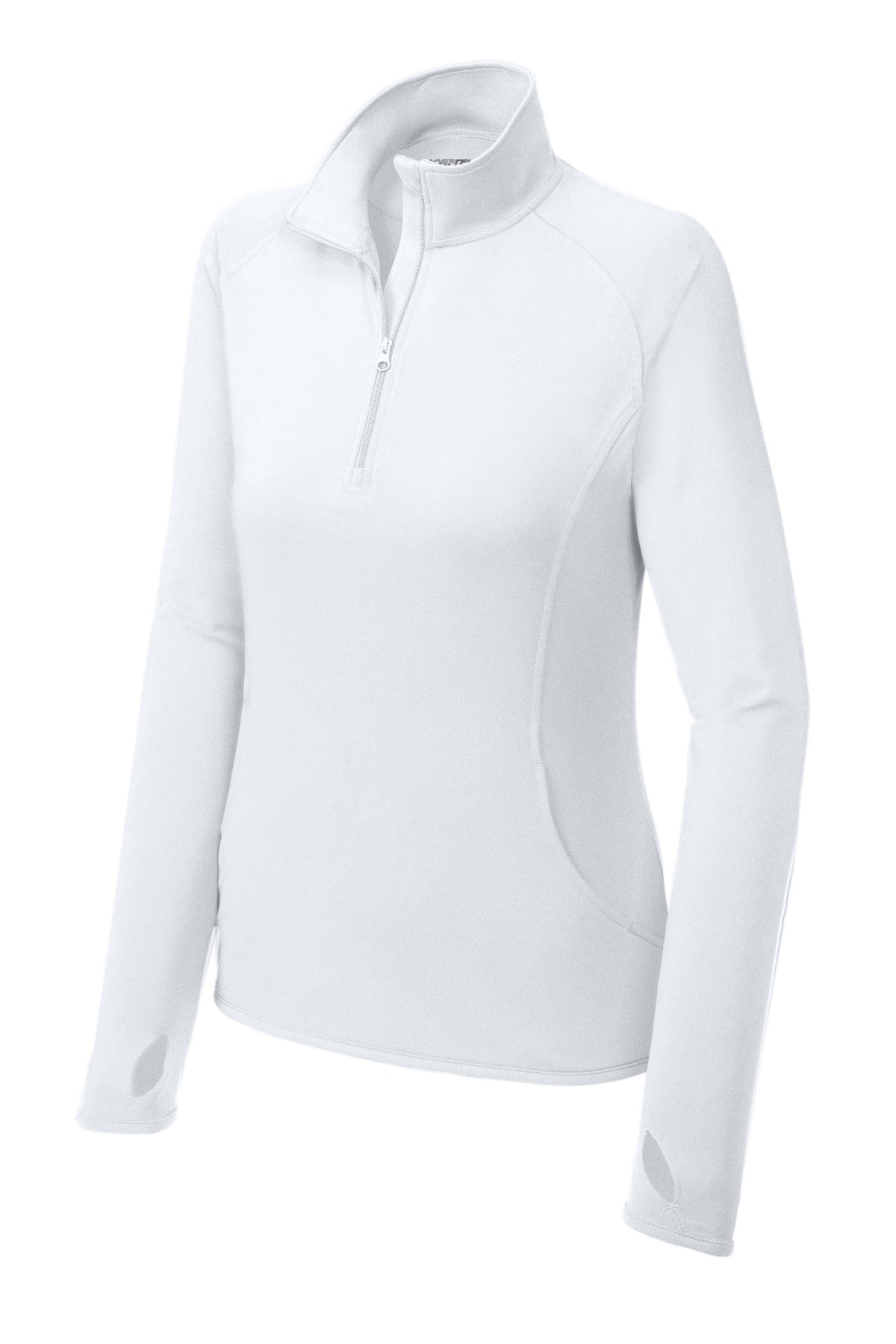 Sport-Tek Women's Sport-Wick Stretch 1/4-Zip Pullover