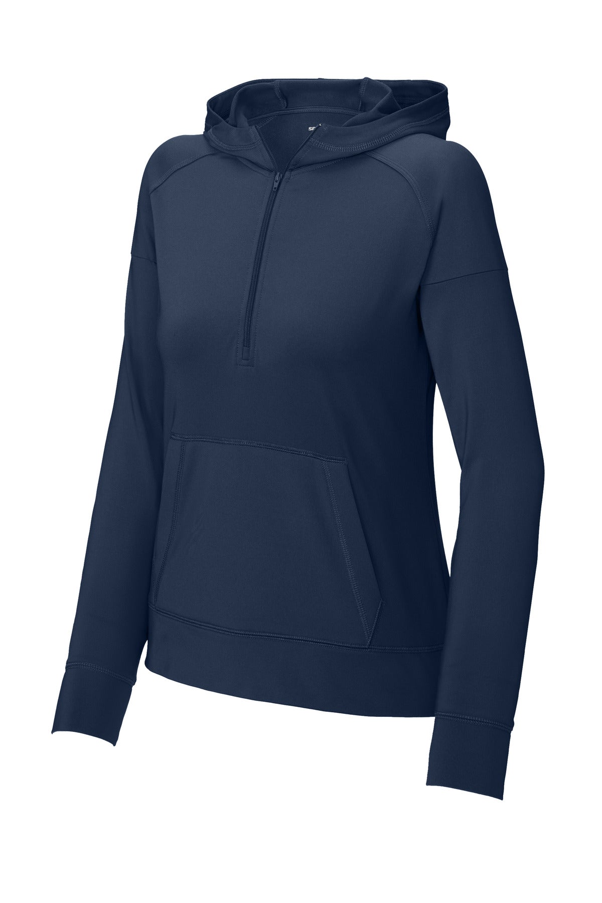 Sport-Tek Women's Sport-Wick Stretch 1/2-Zip Hoodie