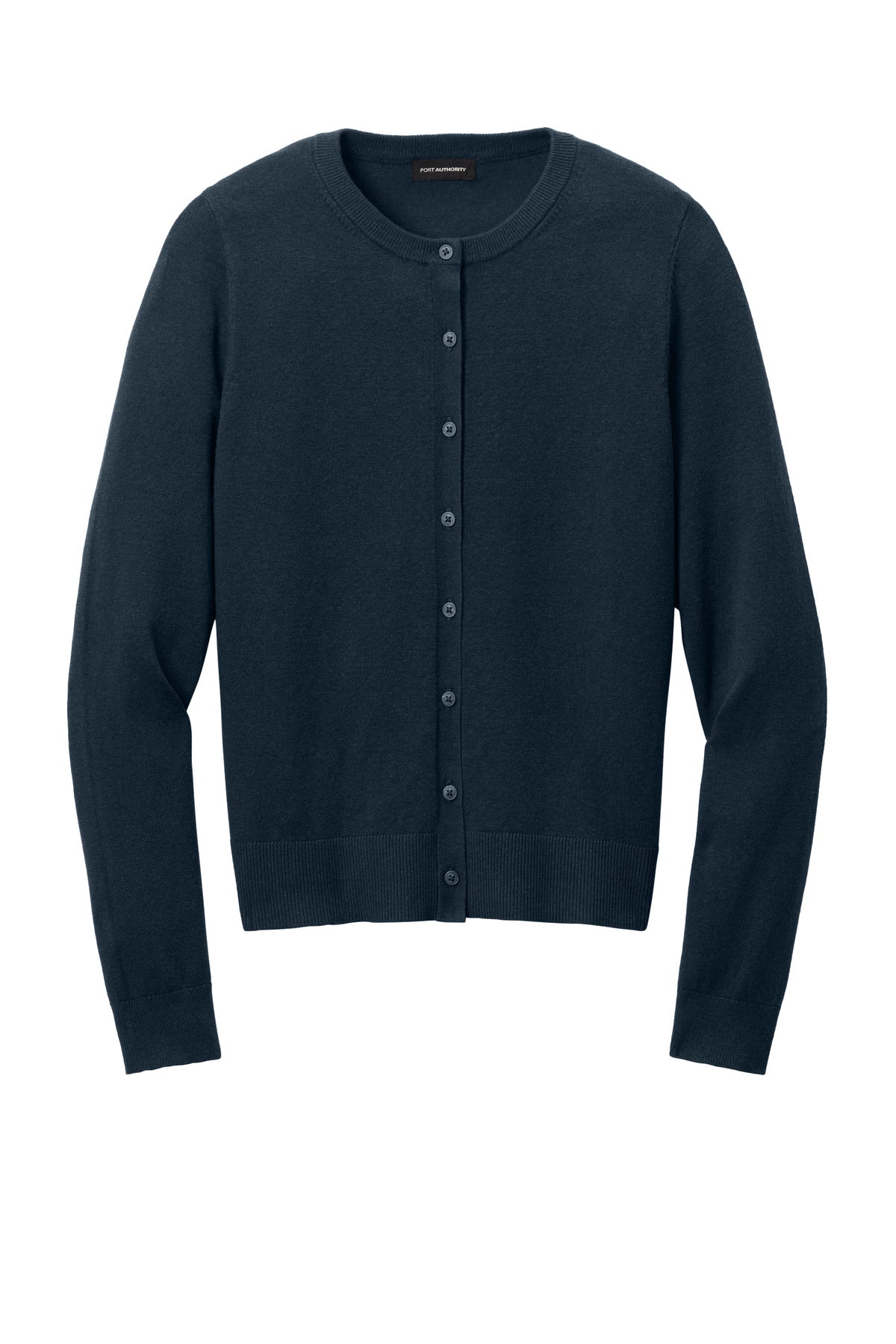 Port Authority Women's Easy Care Crewneck Cardigan Sweater