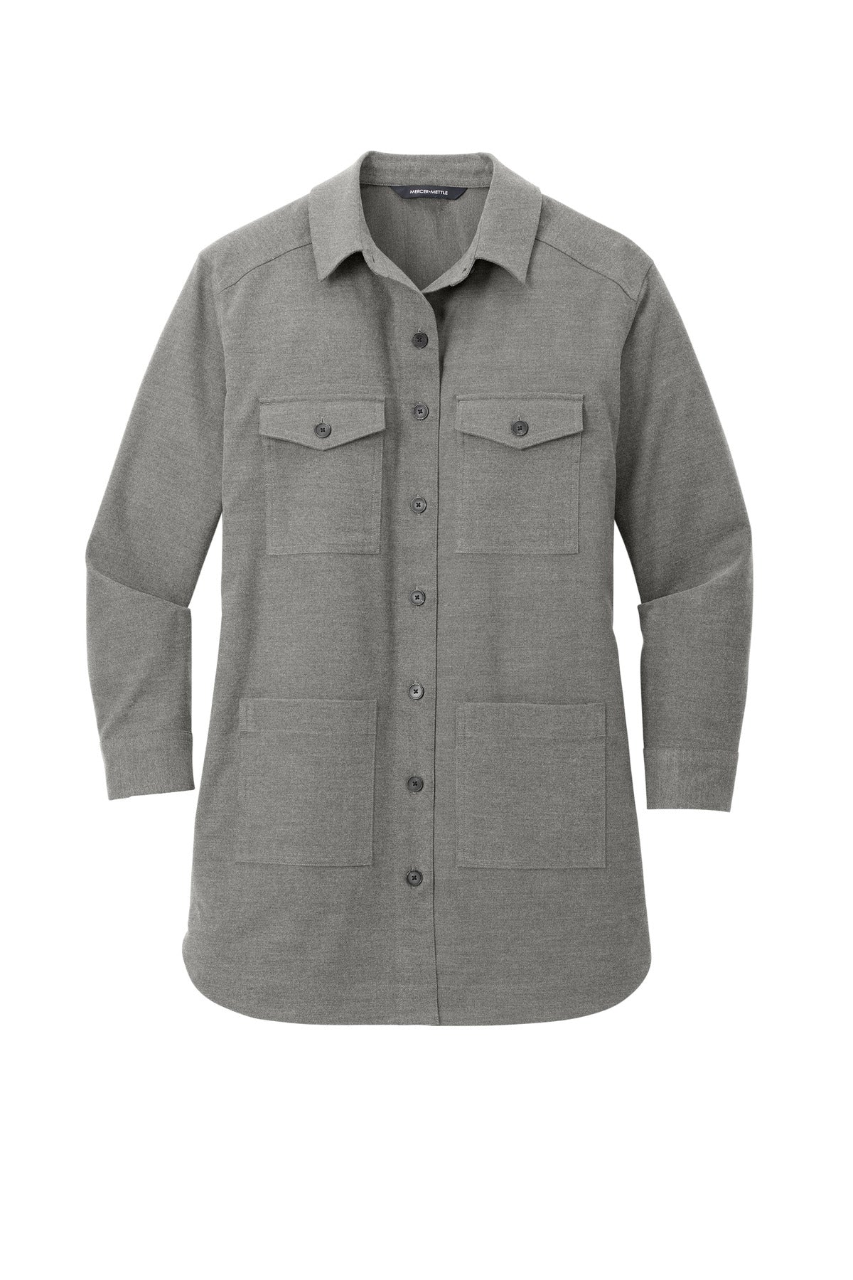 Mercer+Mettle Women's Long Sleeve Twill Overshirt