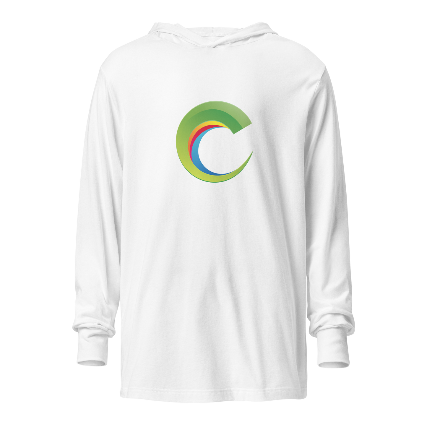 Hooded long-sleeve tee
