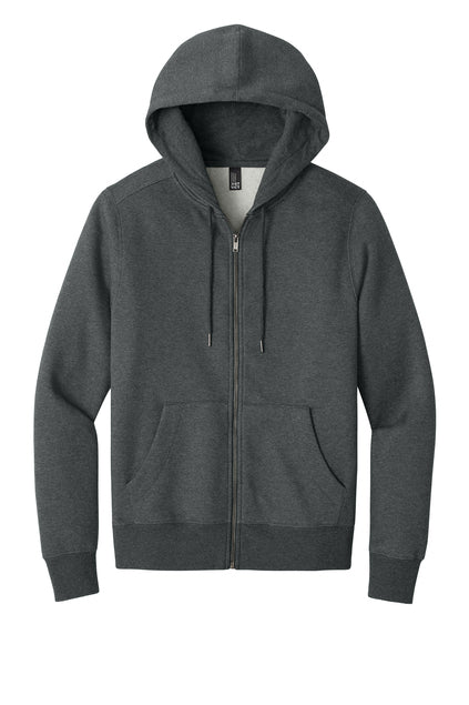 District Perfect Weight Fleece Full-Zip Hoodie