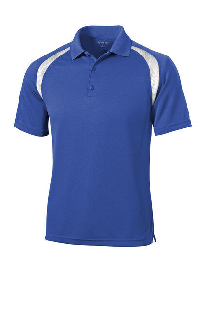 Sport-Tek Dry Zone Colorblock Raglan Polo