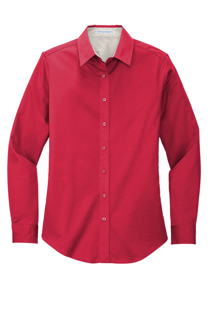 Port Authority Women's Long Sleeve Easy Care Shirt