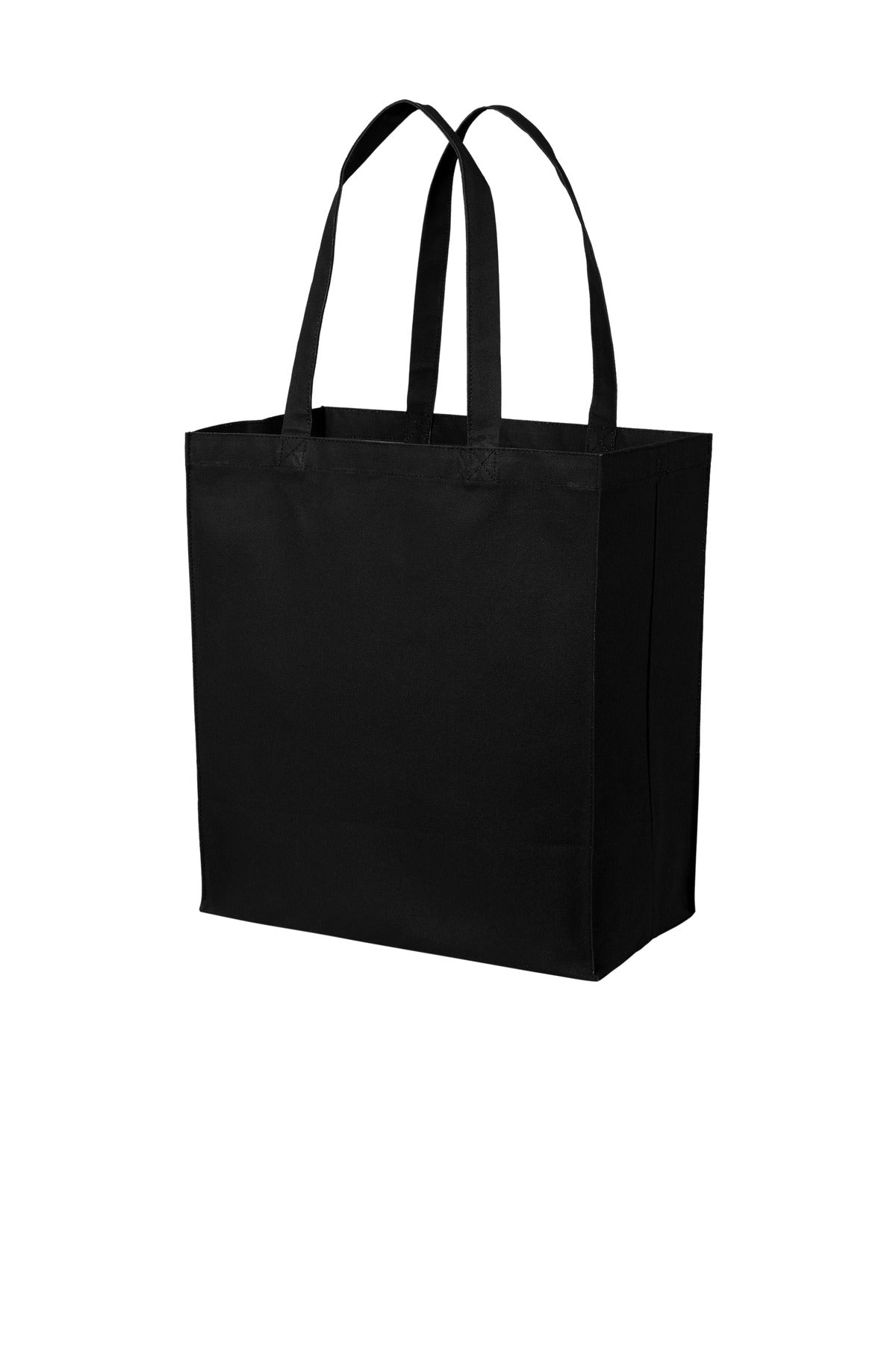 Port Authority Cotton Canvas Over-the-Shoulder Tote