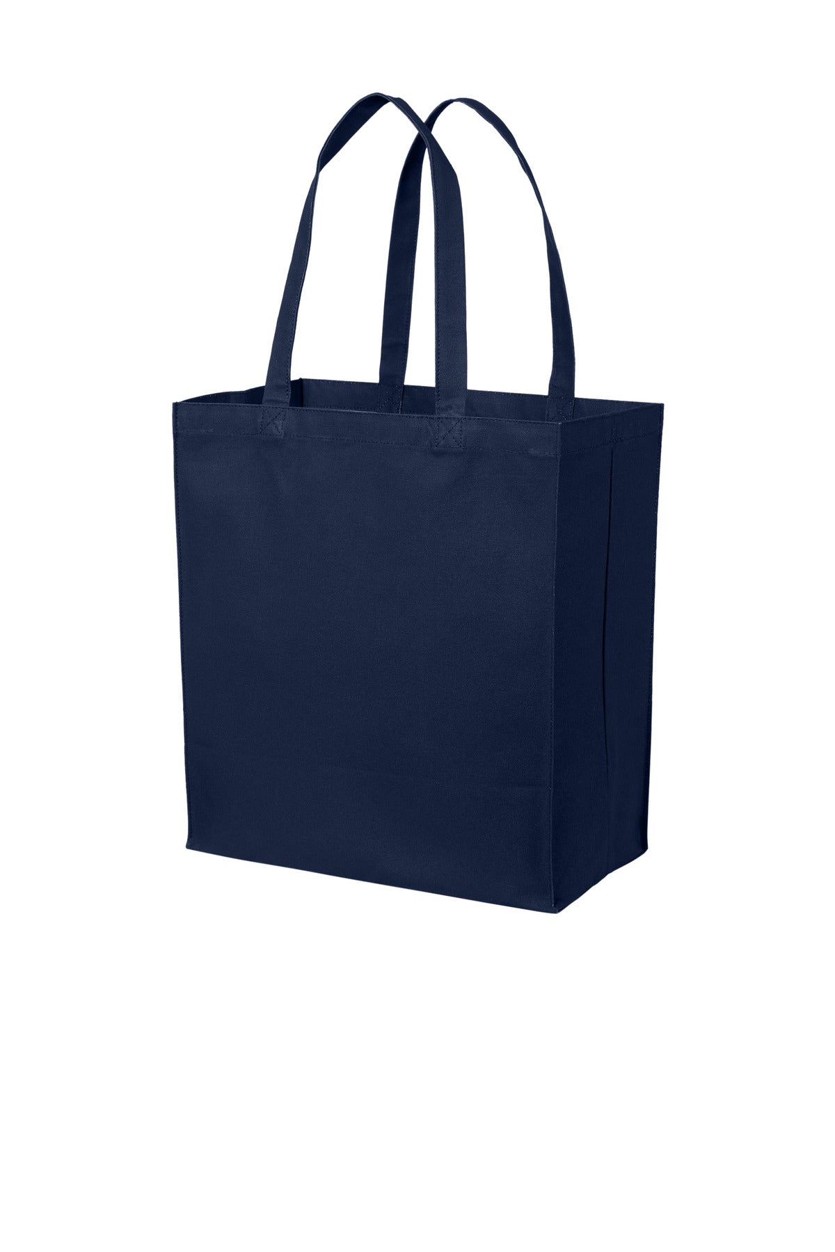 Port Authority Cotton Canvas Over-the-Shoulder Tote