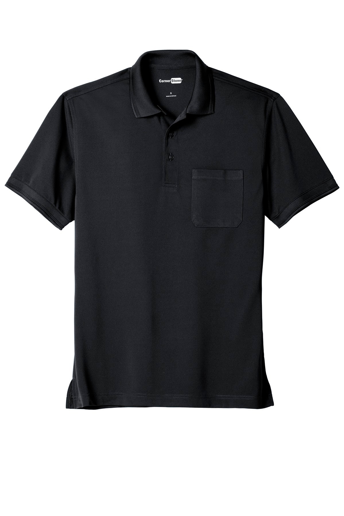 CornerStone Industrial Snag-Proof Pique Pocket Polo