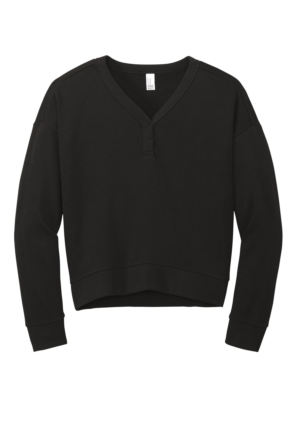 District Women's Perfect Tri Fleece V-Neck Sweatshirt