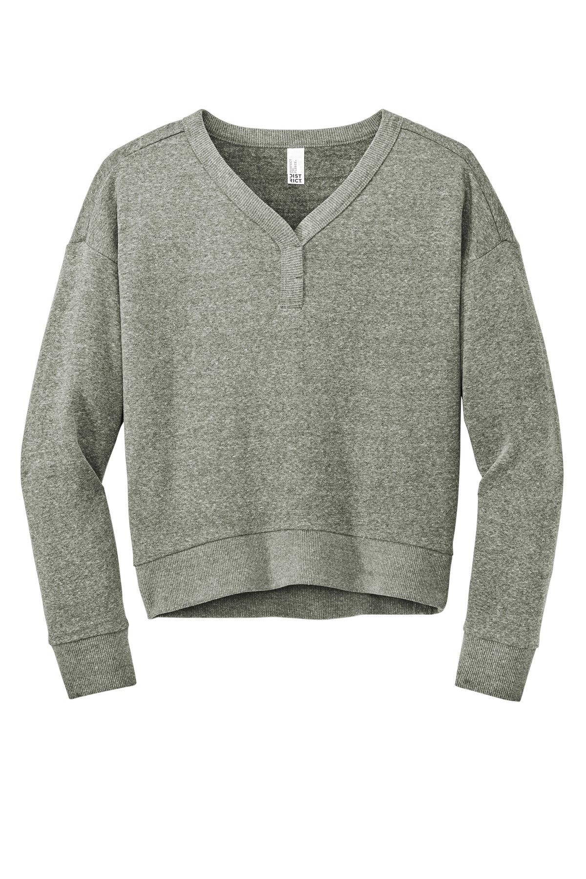 District Women's Perfect Tri Fleece V-Neck Sweatshirt