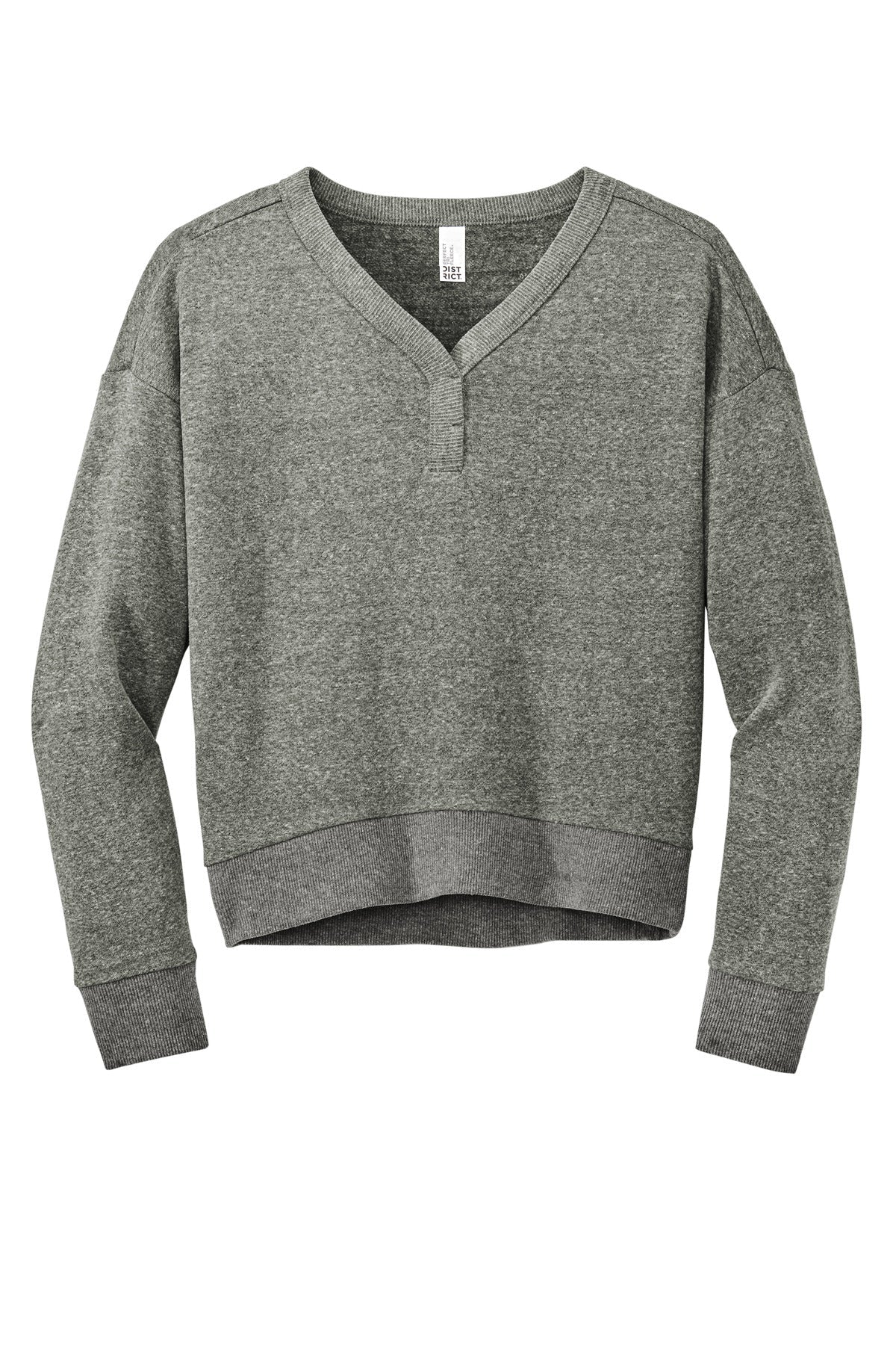 District Women's Perfect Tri Fleece V-Neck Sweatshirt