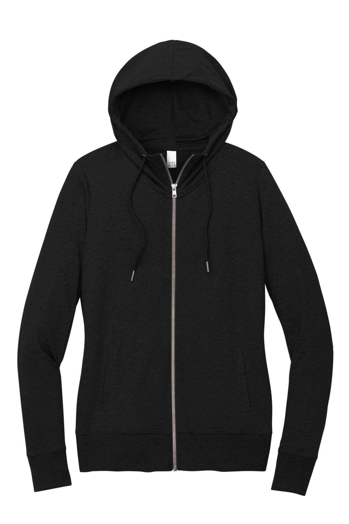District Women's Featherweight French Terry Full-Zip Hoodie