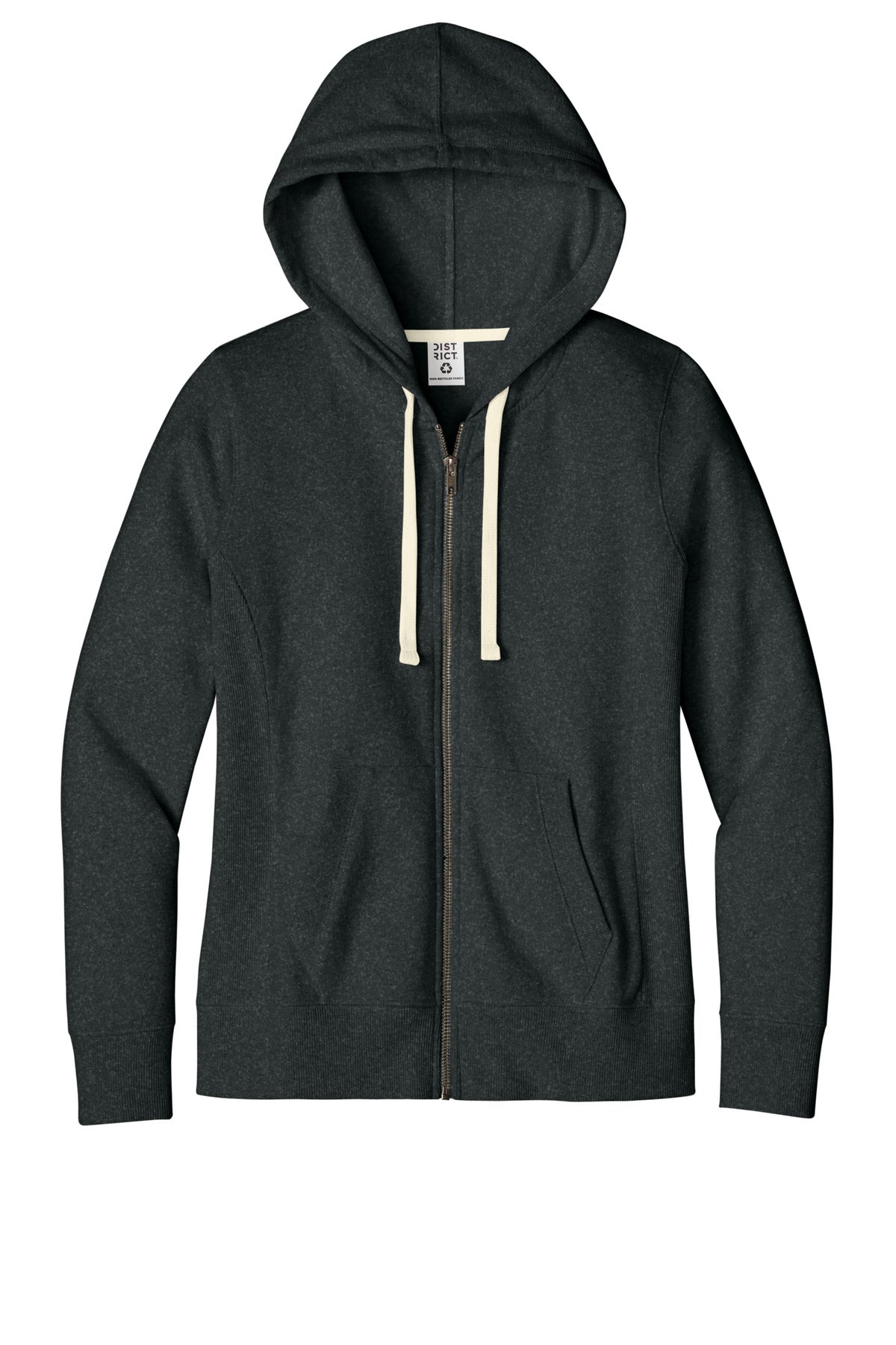 District Women's Re-Fleece Full-Zip Hoodie