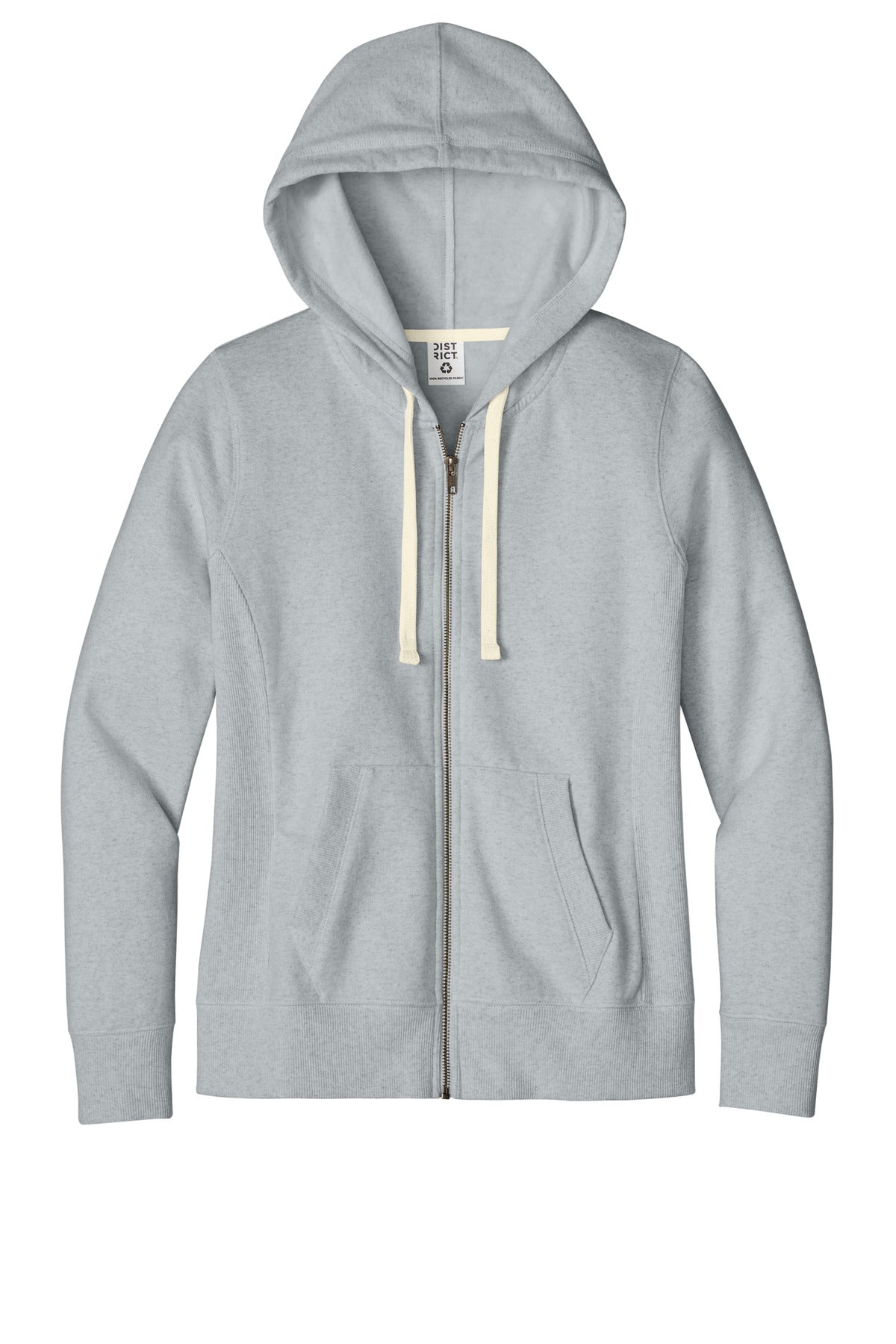 District Women's Re-Fleece Full-Zip Hoodie