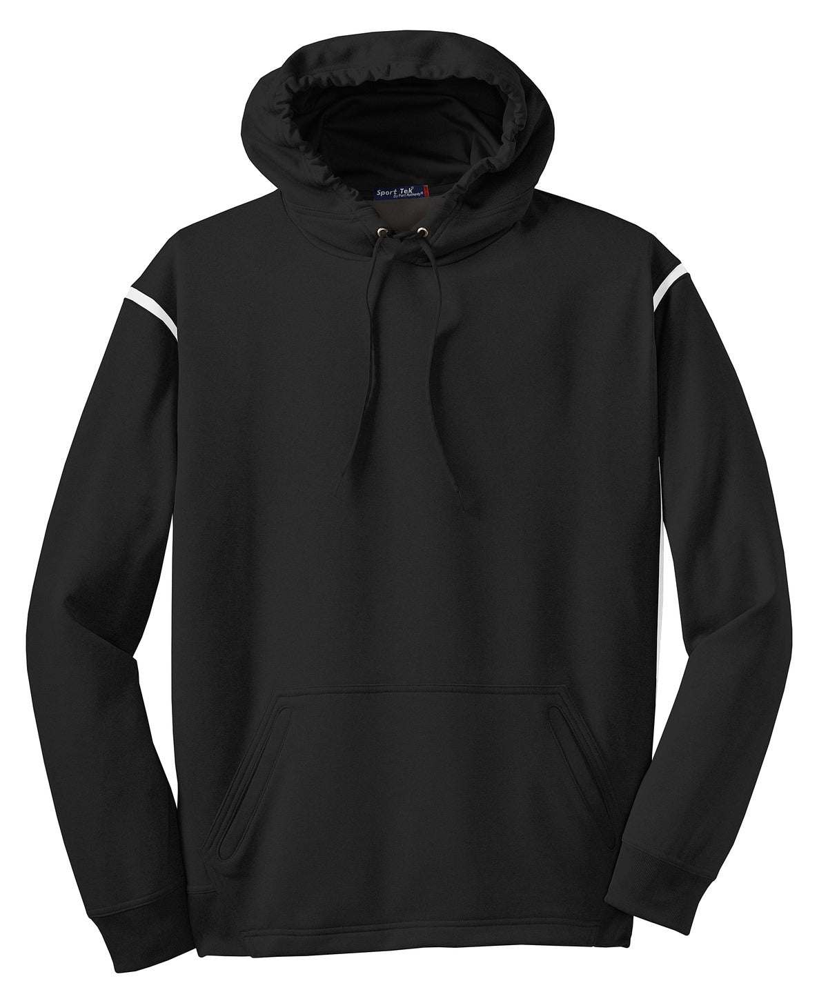 Sport-Tek Tech Fleece Colorblock Hooded Sweatshirt