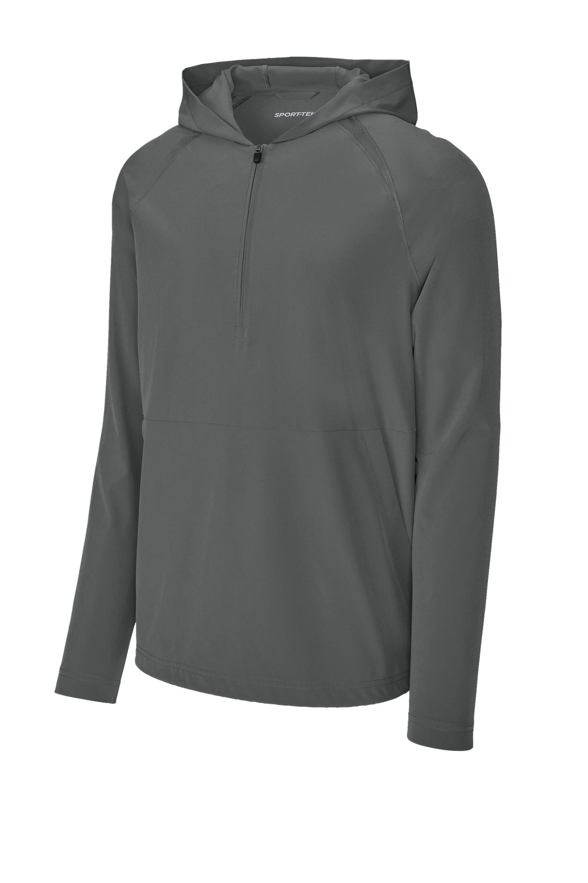 Sport-Tek Repeat 1/2-Zip Long Sleeve Hooded Jacket