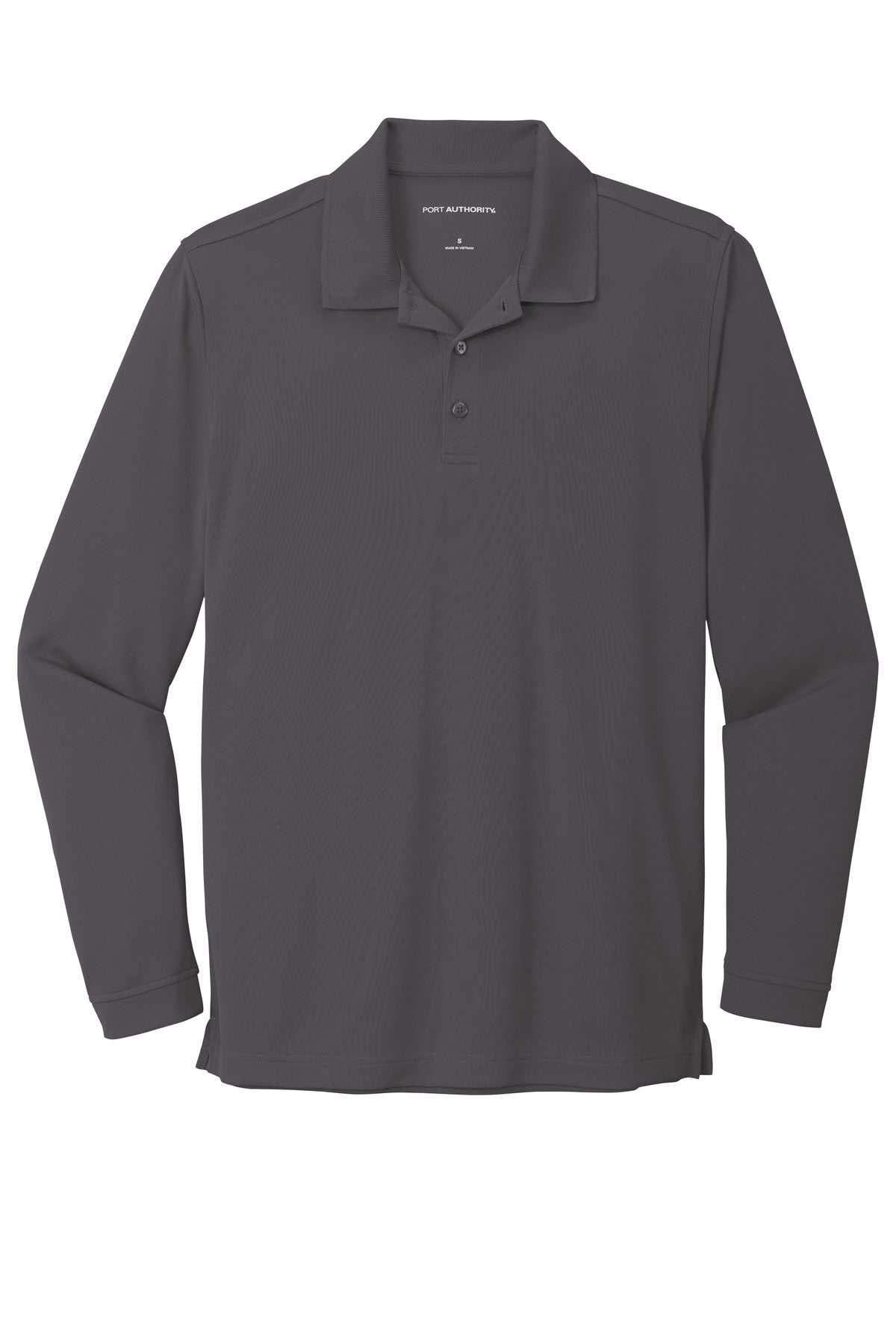 Port Authority Dry Zone UV Micro-Mesh Long Sleeve Polo