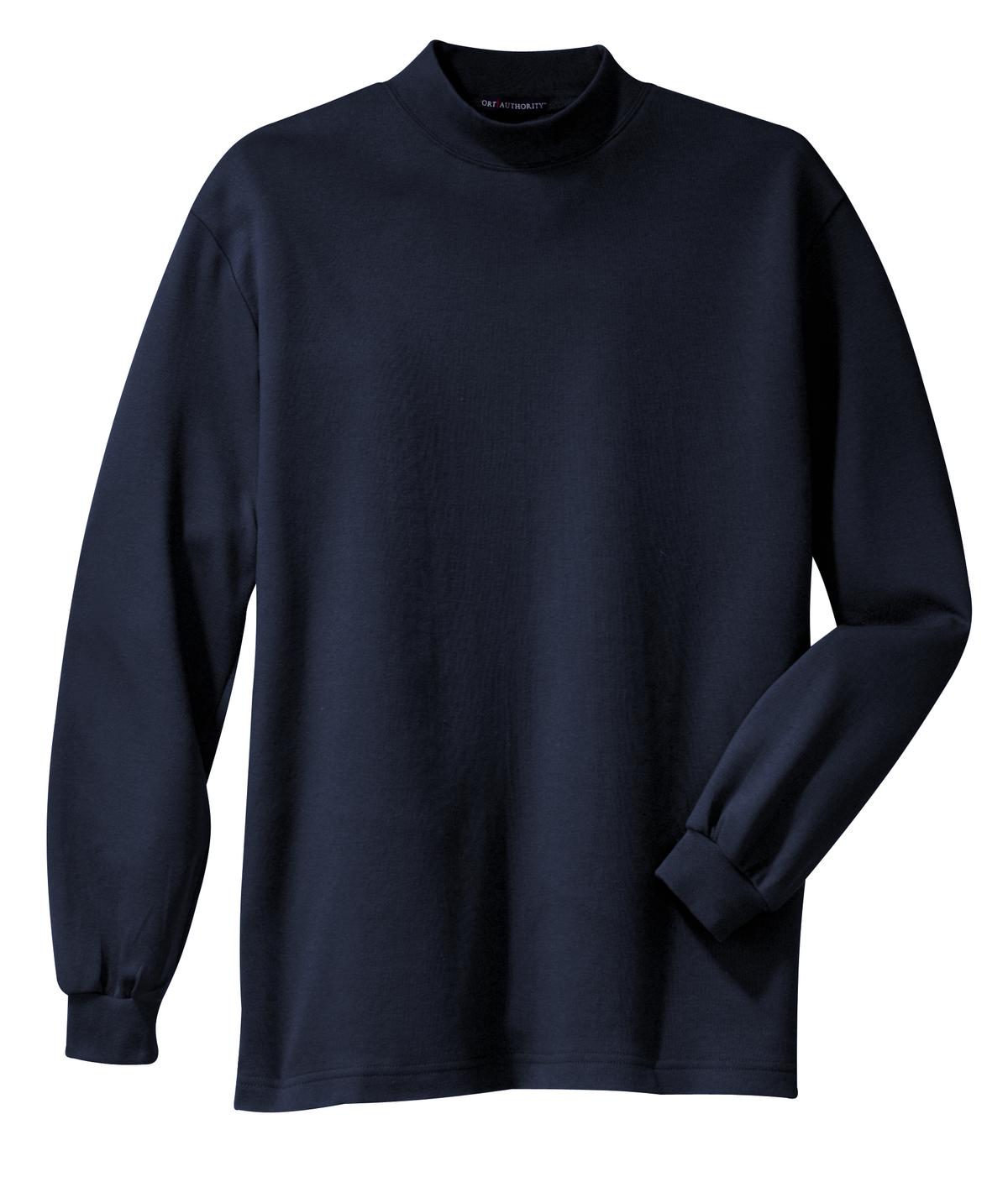 Port Authority Interlock Knit Mock Turtleneck