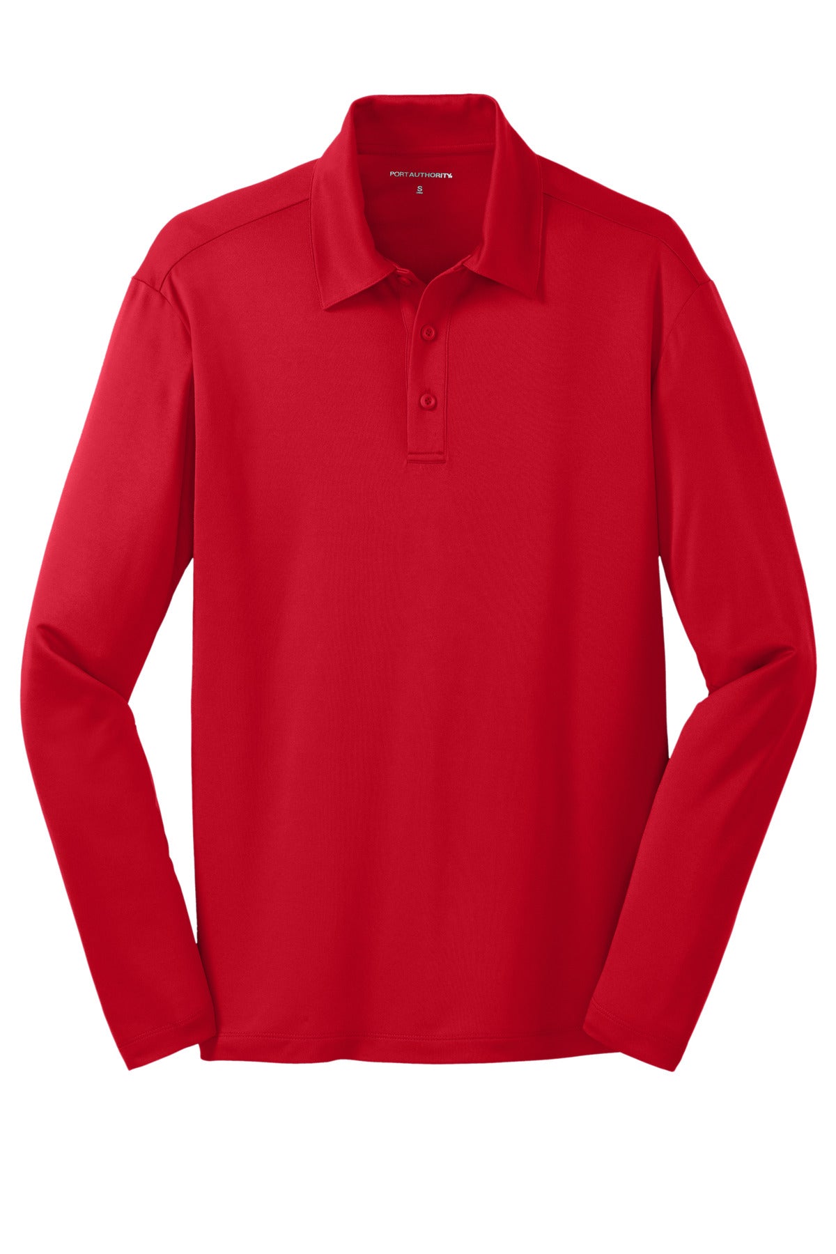 Port Authority Silk Touch Performance Long Sleeve Polo