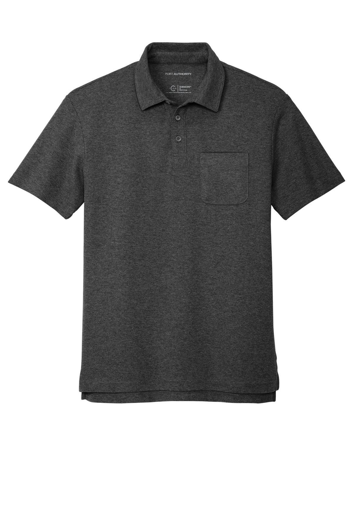 Port Authority C-FREE Cotton Blend Pique Pocket Polo