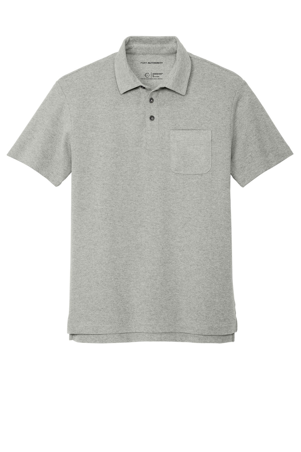 Port Authority C-FREE Cotton Blend Pique Pocket Polo