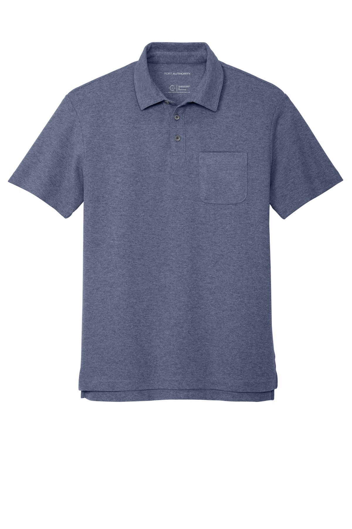 Port Authority C-FREE Cotton Blend Pique Pocket Polo