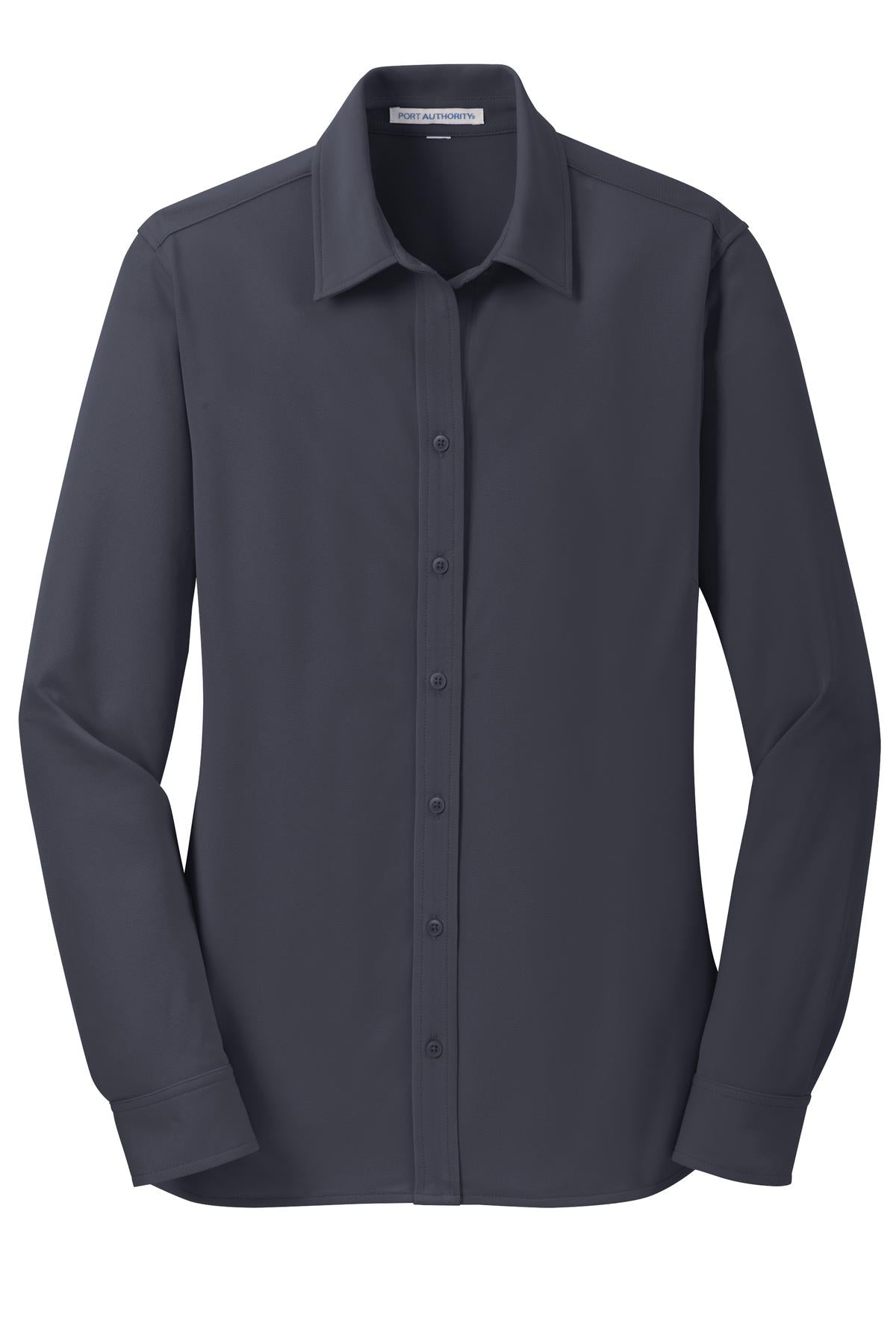 Port Authority Women's Dimension Knit Dress Shirt