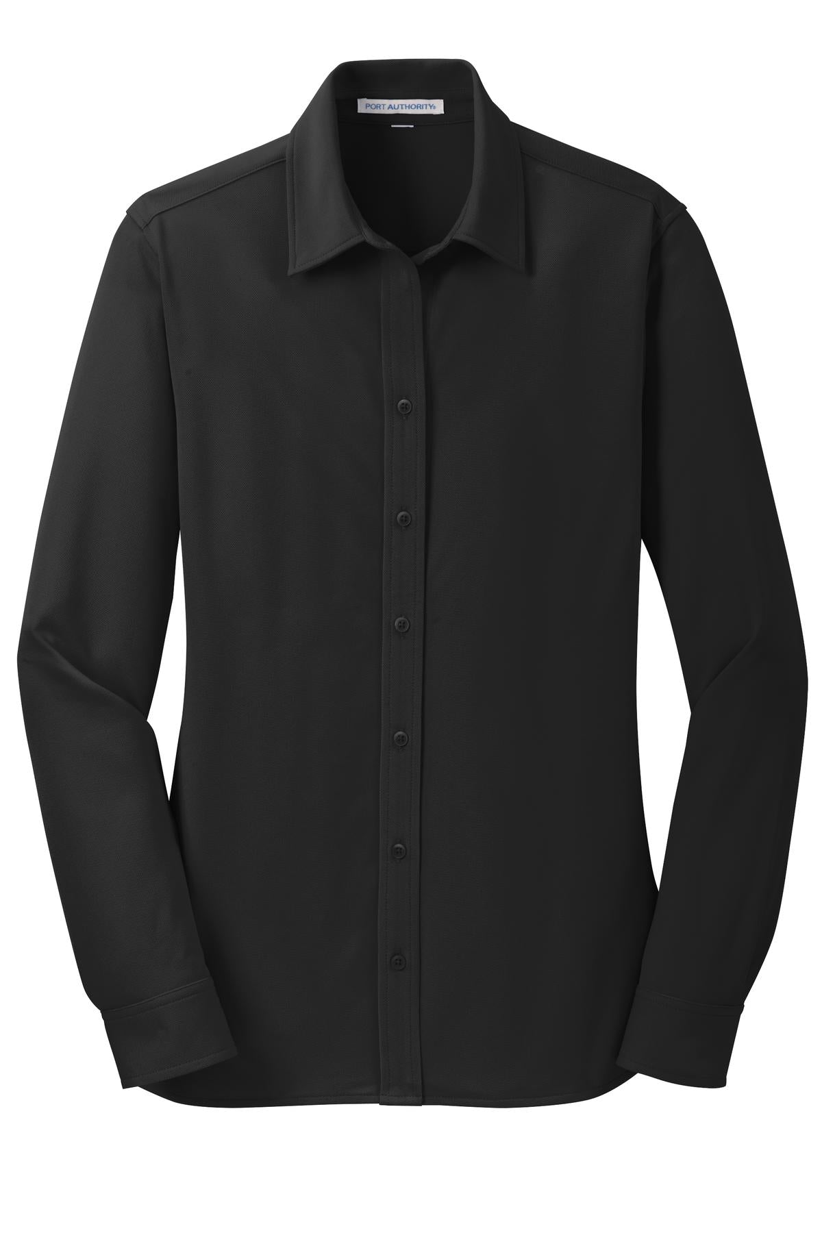 Port Authority Women's Dimension Knit Dress Shirt