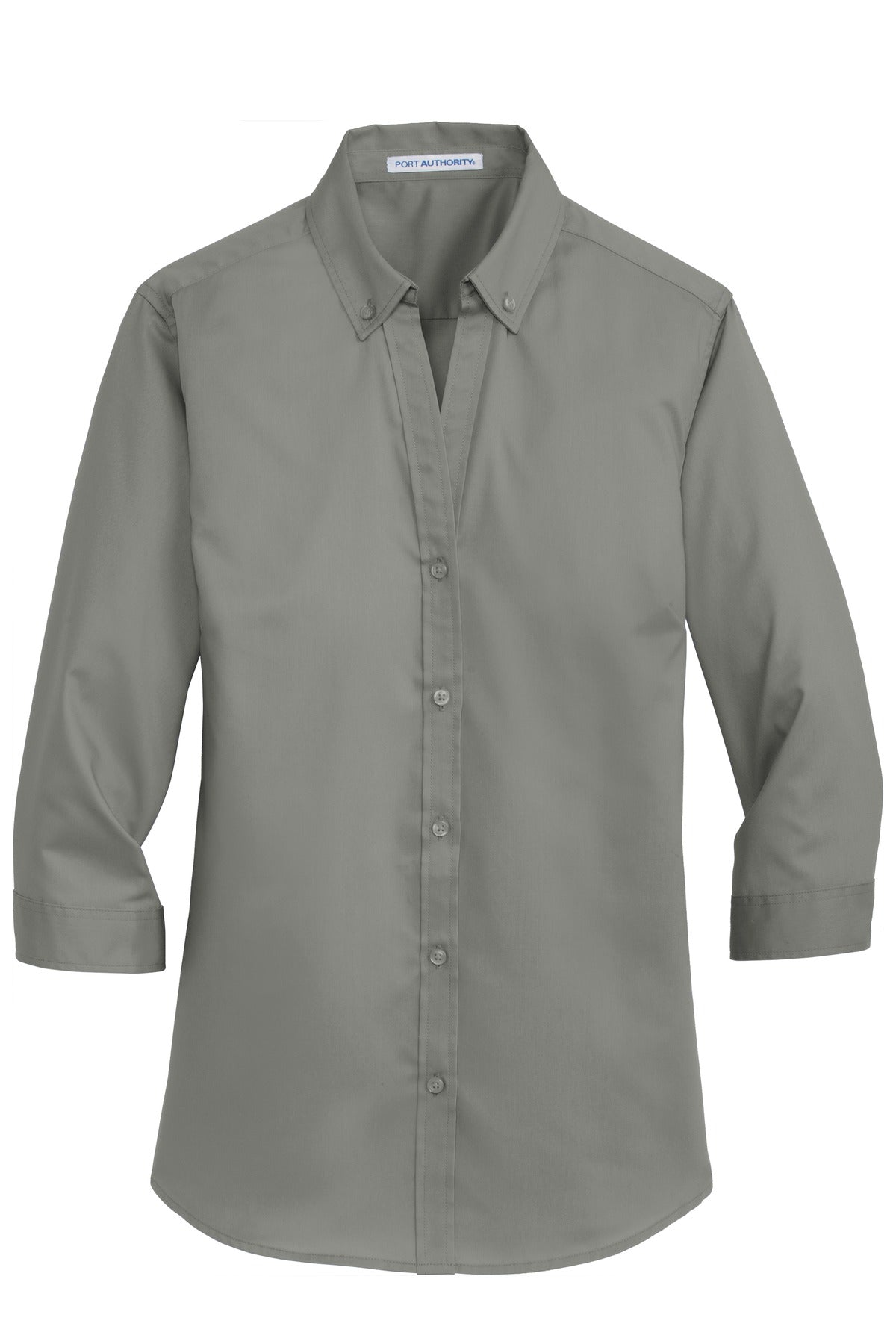 Port Authority Women's 3/4-Sleeve SuperPro Twill Shirt