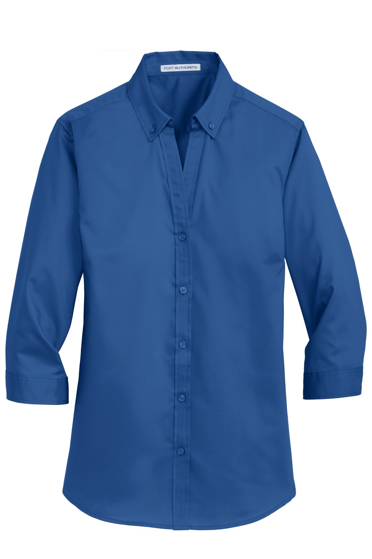 Port Authority Women's 3/4-Sleeve SuperPro Twill Shirt