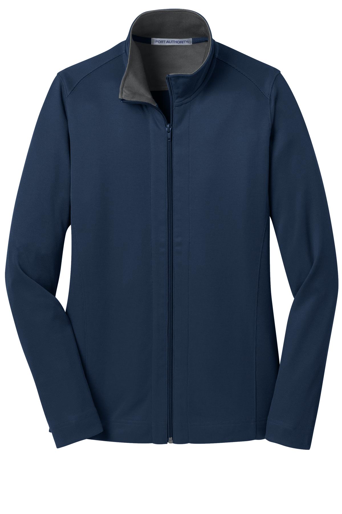 Port Authority Women's Vertical Texture Full-Zip Jacket