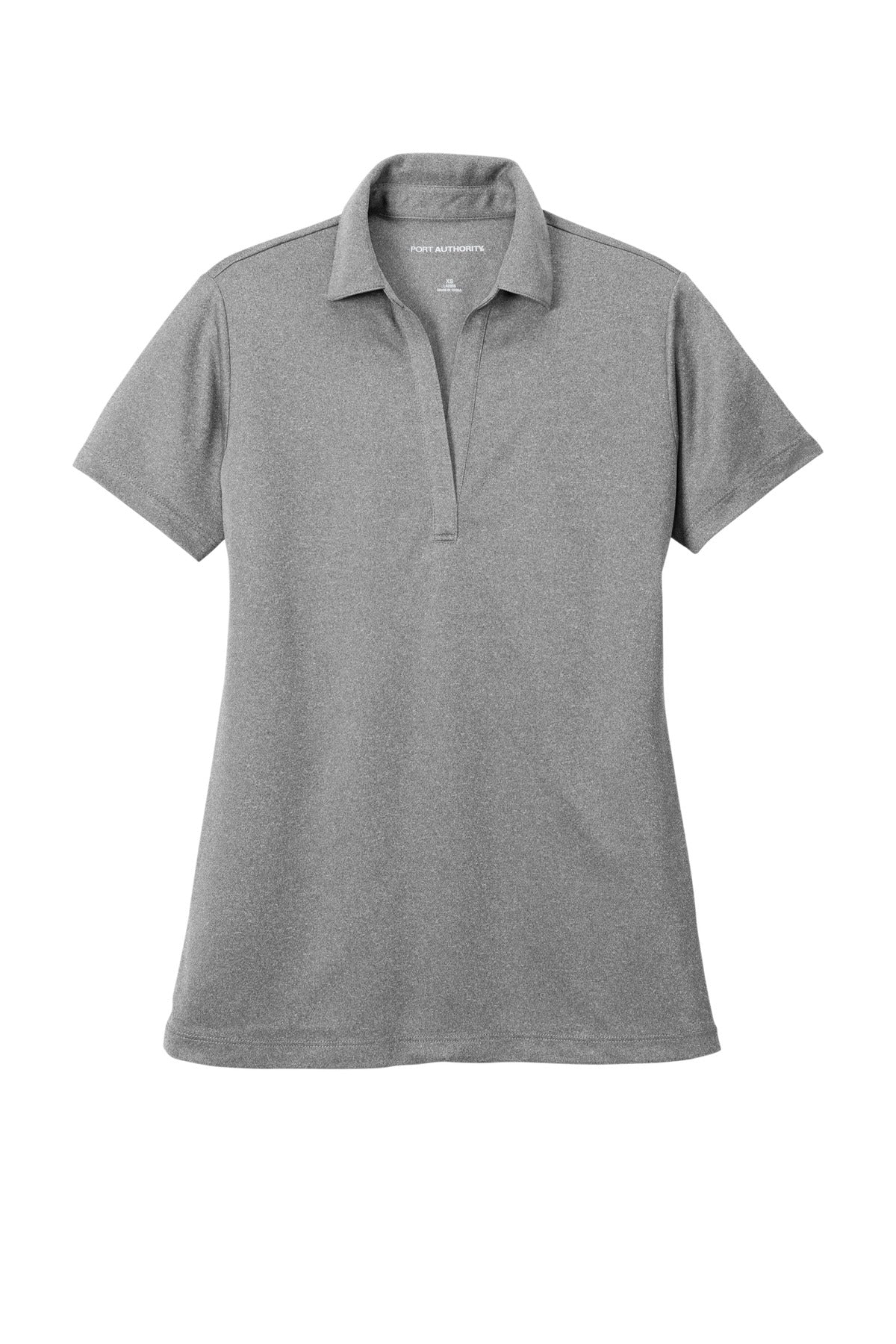 Port Authority Women's Heathered Silk Touch Performance Polo