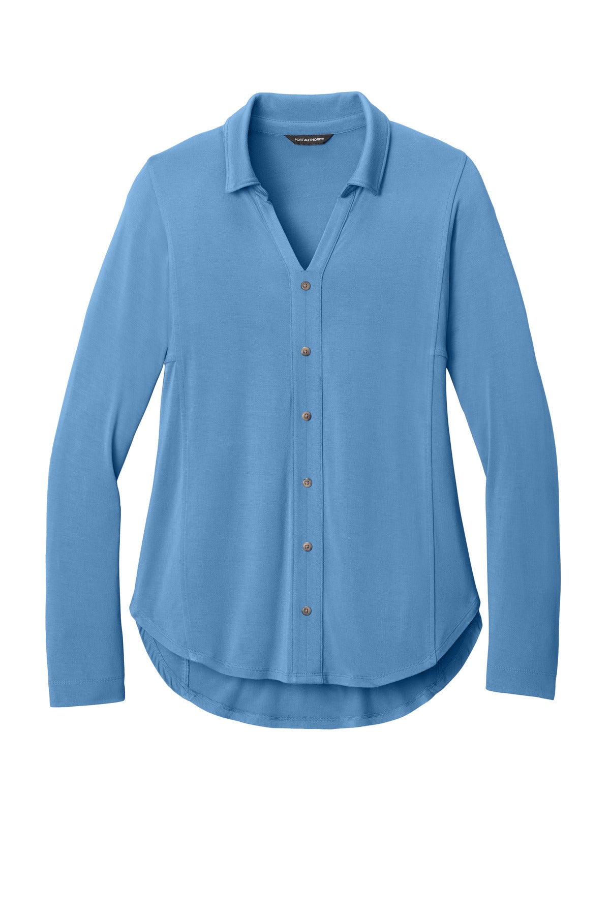 Port Authority Women's Luxe Knit Button Tunic