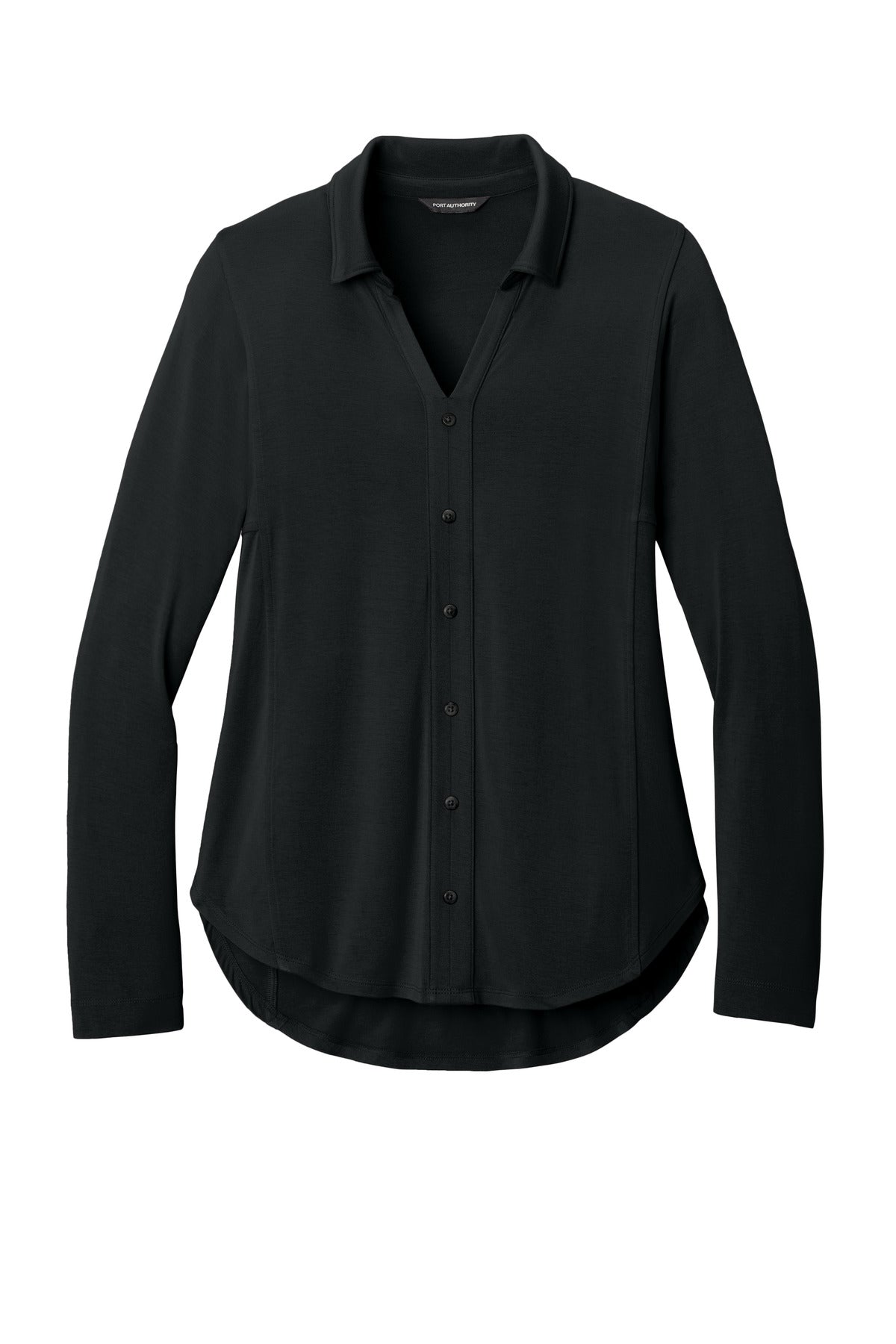 Port Authority Women's Luxe Knit Button Tunic