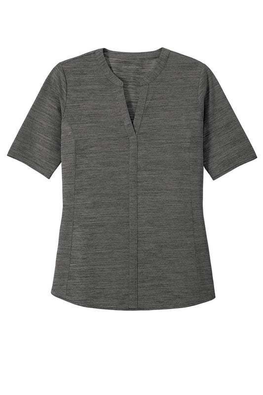 Port Authority Women's Stretch Heather Open Neck Top