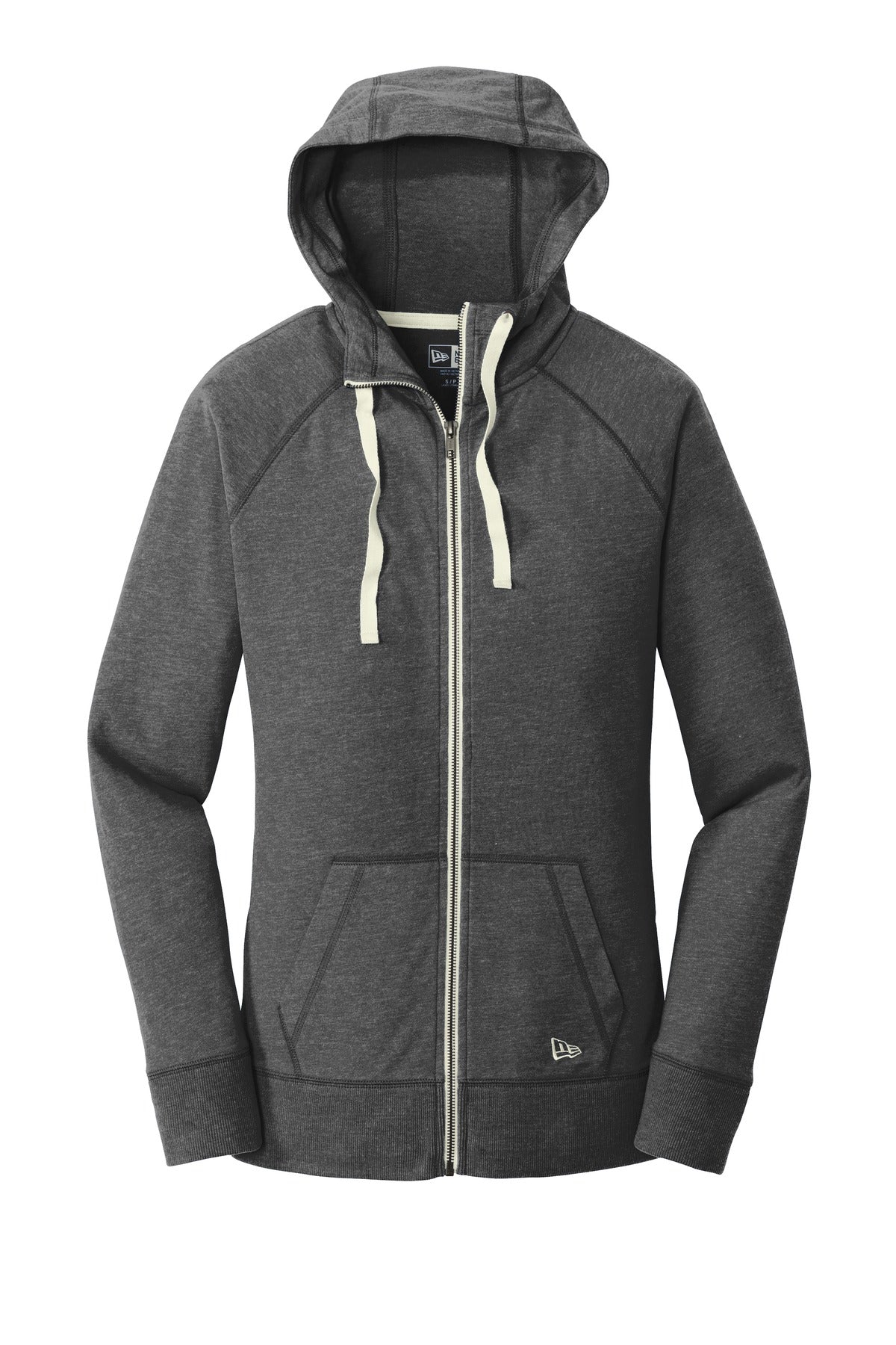 New Era Women's Sueded Cotton Blend Full-Zip Hoodie