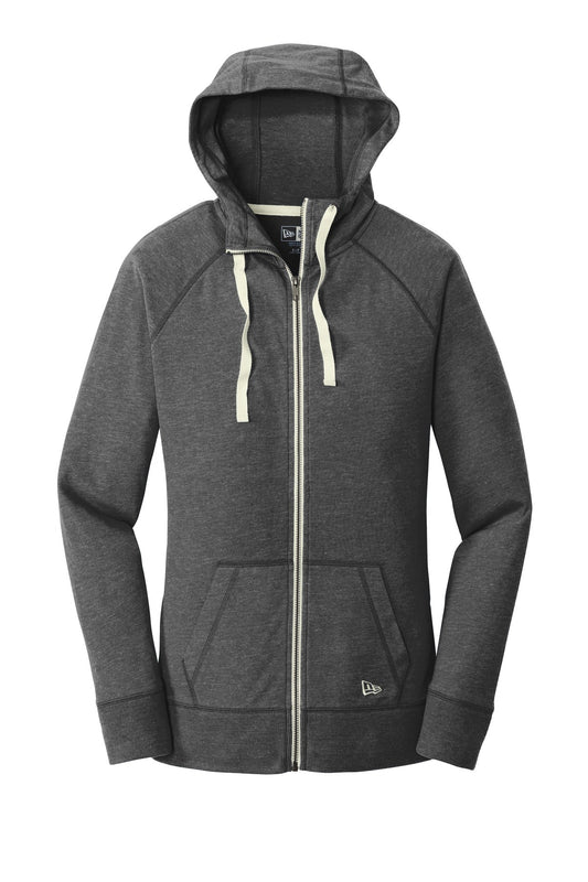 New Era Women's Sueded Cotton Blend Full-Zip Hoodie