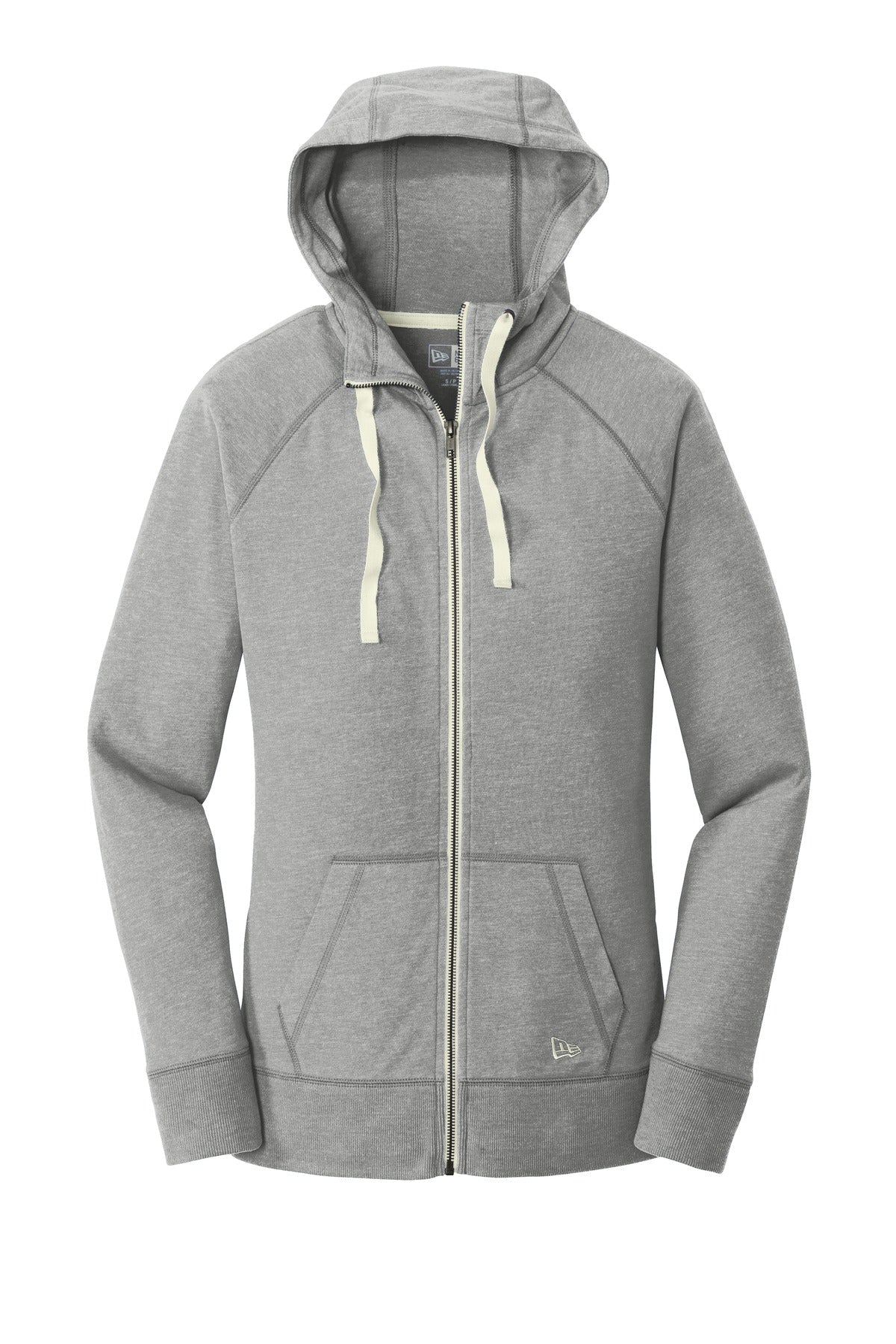 New Era Women's Sueded Cotton Blend Full-Zip Hoodie