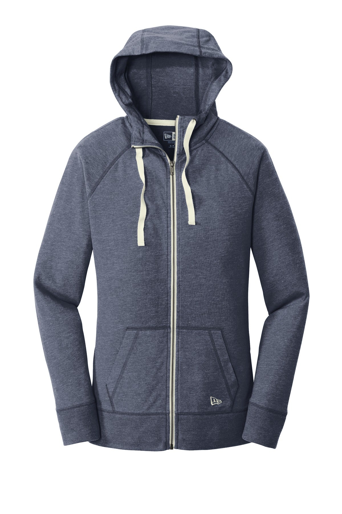 New Era Women's Sueded Cotton Blend Full-Zip Hoodie