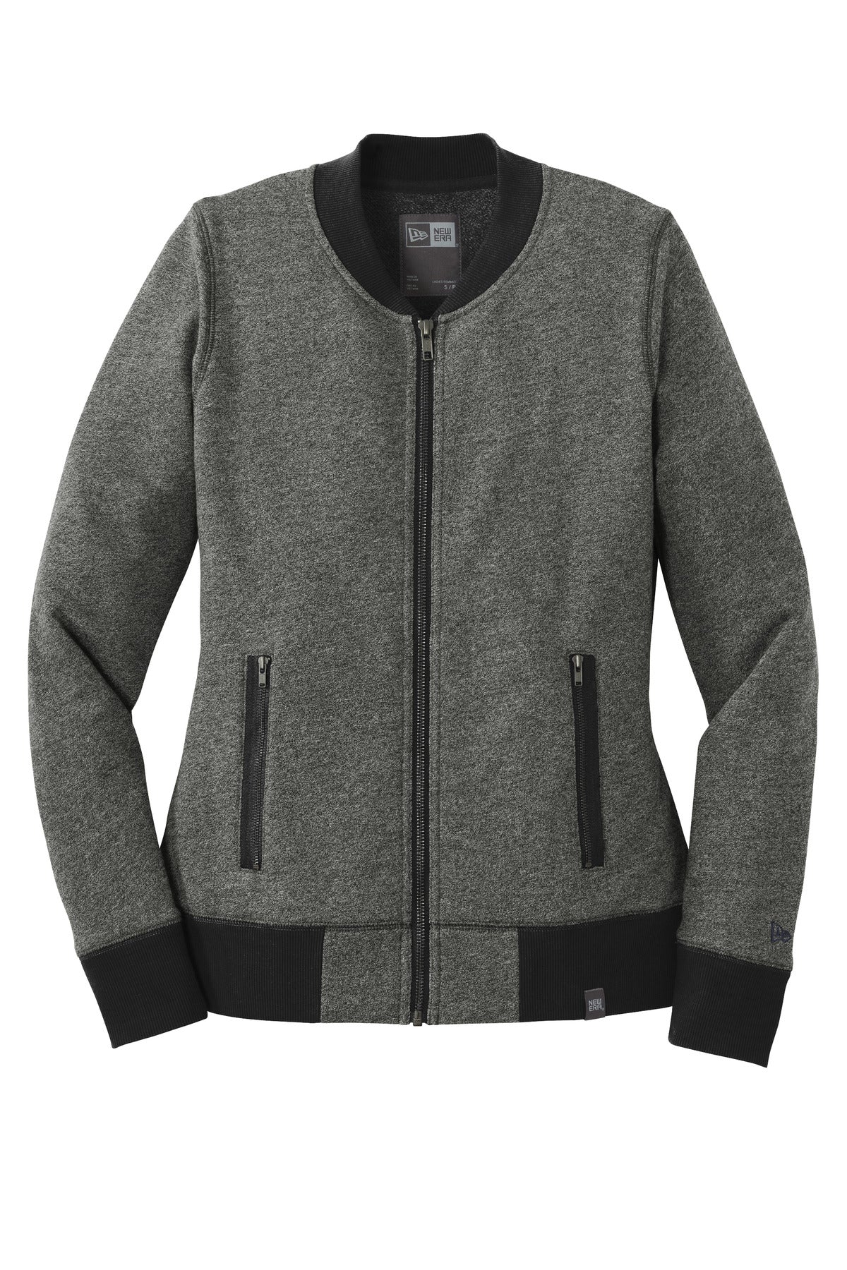 New Era Women's French Terry Baseball Full-Zip
