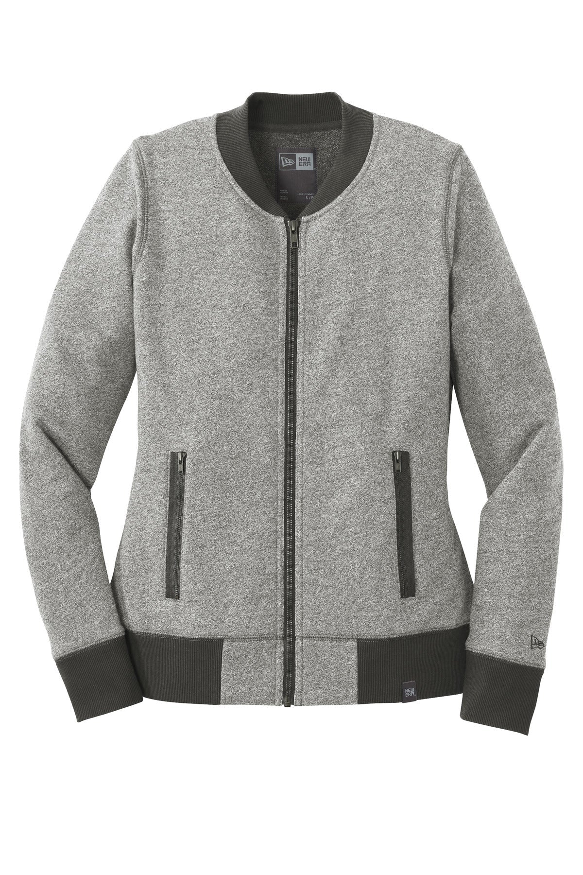 New Era Women's French Terry Baseball Full-Zip
